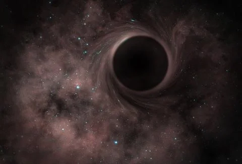 Black hole. Stock Photos