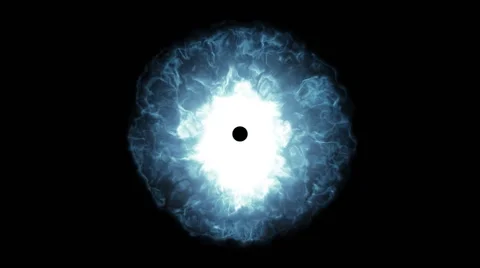 Black hole radiation 库存影片 65837646