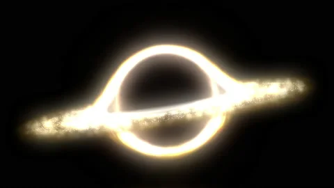 Black hole singularity event horizon space wormhole space stellar interstellar Stock Footage 239492277