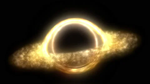 Black hole singularity event horizon space wormhole space stellar interstellar Stock Footage 239492989