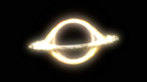 Black hole singularity event horizon space wormhole space stellar interstellar Stock Footage 239492990