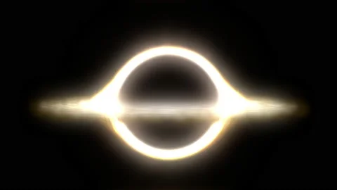Black hole singularity event horizon space wormhole space stellar interstellar Stock Footage 239493221