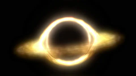 Black hole singularity event horizon space wormhole space stellar interstellar Stock Footage 239493764