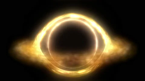 Black hole singularity event horizon space wormhole space stellar interstellar Stock Footage 239494061