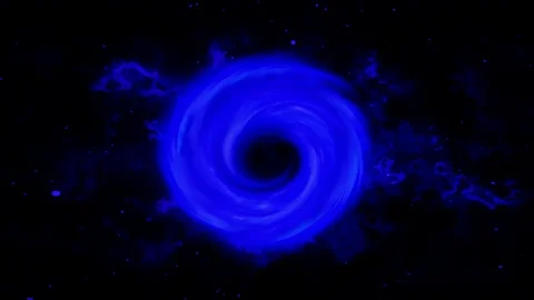 Black Hole In Space At Fast Move Stock Footage 102161590