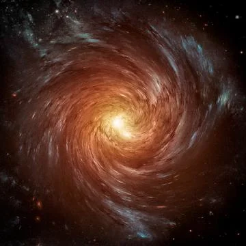 Black hole in space. Stock Photos
