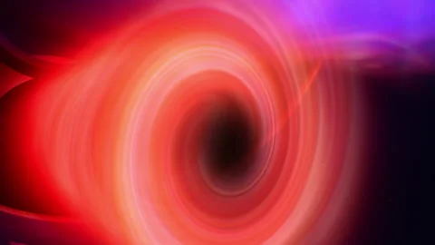 Black Hole Spinning Vortex Loop Animation Abstract Background Stock Footage 316979050