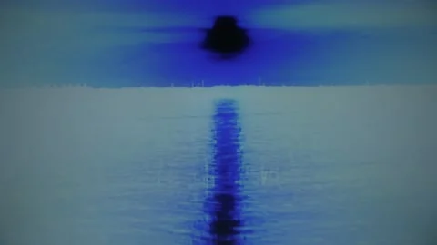 Black hole sun glitch. Stock Footage 222857049