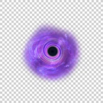 Black hole swirl Stock Illustration