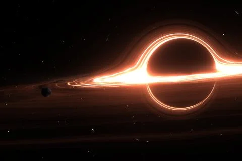 Black hole system. Elements of this image furnished by NASA. 스톡 일러스트