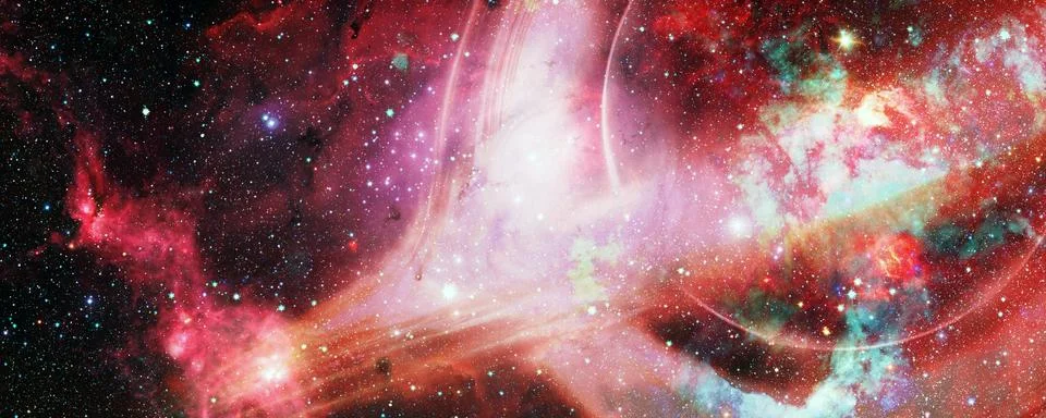Black hole system. Elements of this image furnished by NASA Stockfoto's