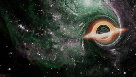 Black hole system. Elements of this image furnished by NASA Stock Photos