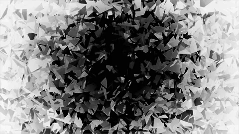 Black Hole from Triangles 動画素材 100356176