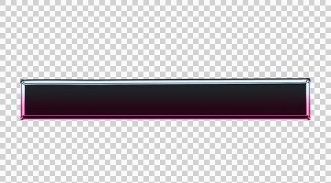 Black horizontal banner with thin pink border and gradient background 스톡 일러스트