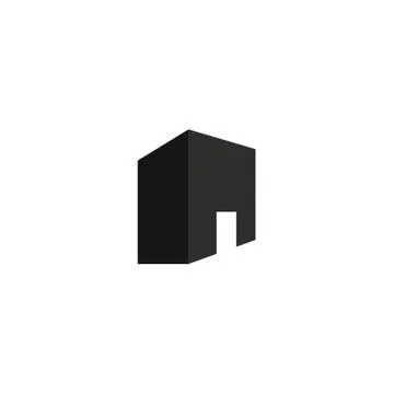 Black house Illustrazione stock
