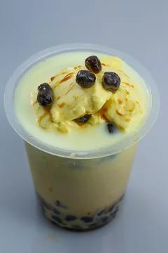 Black Ice Cendol Stock Photos