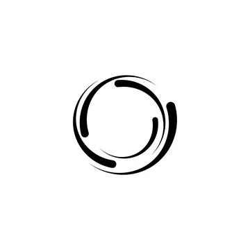 Black icon of loading sign. Vector illustration eps 10 Stock-Illustration