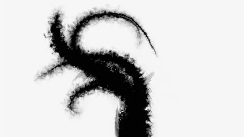 BLACK INK 1 스톡 동영상 158899140