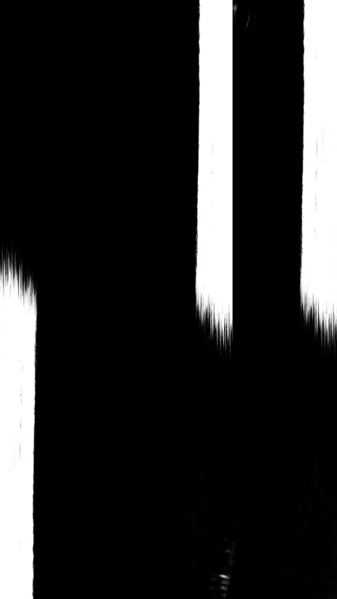 Black ink brush paint stroke transition Paint Brush Wipe Transition Video Stock Footage 312672455