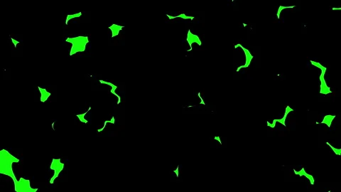 Black Ink Brush Splatter Effect Splash Transition on Green Screen with Chroma 動画素材 339446749