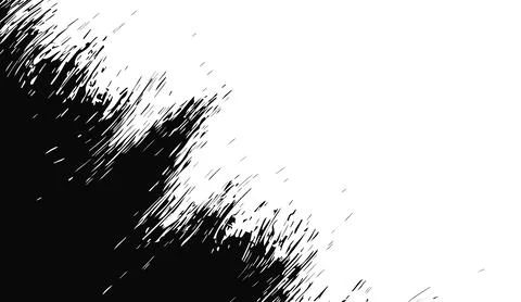 Black ink brush stroke background vector design element with abstract grunge Stock Illustration