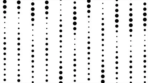 Black ink drips flowing down white background. Fantastic for adding luma matte Illustrazione stock