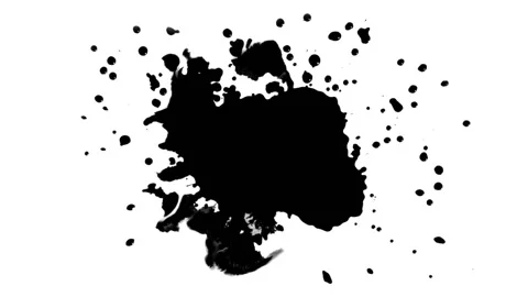 Black Ink Drop  Stock-Footage 218594464