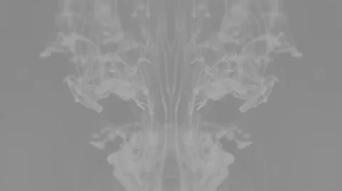 Black ink drops normal and in X ray effect Video stock 43208538