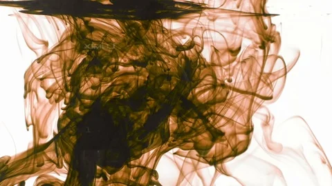 Black ink drops in water creating abstract background.	 Stock Footage 116525432