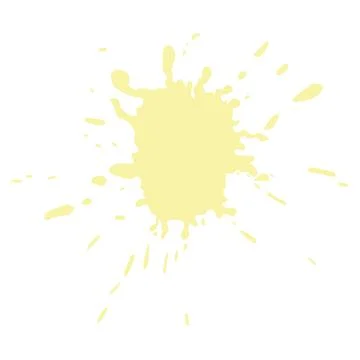Black ink paint spots. Drops texture isolated on white background. Vector Stock Illustration