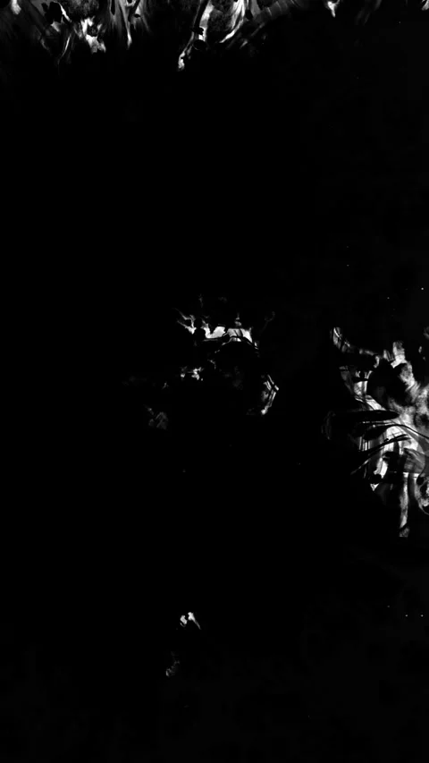 Black ink spills onto white. Stock Footage 284914792