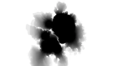 Black Ink splash Stock Footage 276447854