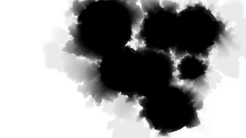 Black Ink splash Stock Footage 276447903