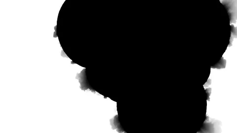 Black Ink splash Stock Footage 276447973