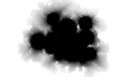 Black Ink splash Stock Footage 276448131