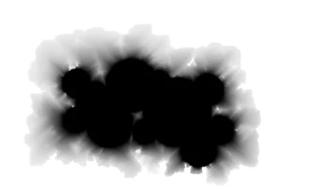 Black Ink splash Stock Footage 276448141