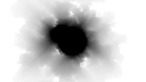 Black Ink splash Stock Footage 276448351