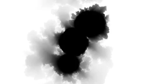Black Ink splash Stock Footage 276448511