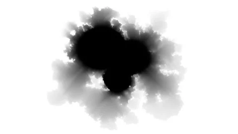 Black Ink splash Stock Footage 276448561