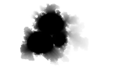 Black Ink splash Stock Footage 276448585
