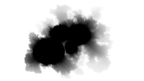 Black Ink splash Stock Footage 276448629