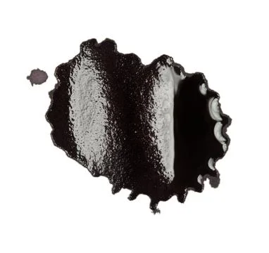 Black ink splash Stock Photos