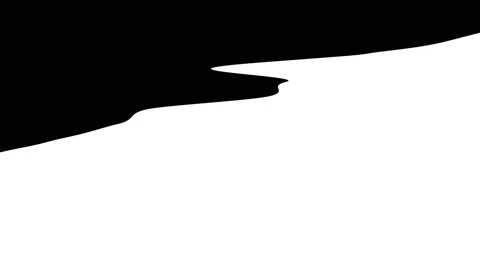 Black Ink Transition Animation 스톡 동영상 144166916