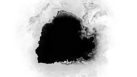 Black Ink Transition Animation Vidéo 144176949
