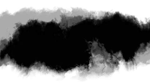 Black Ink Transition Animation 스톡 동영상 144177891