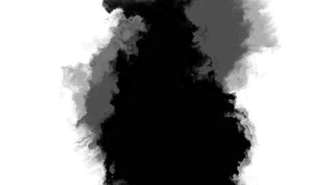 Black Ink Transition Animation Stock-Footage 144178335