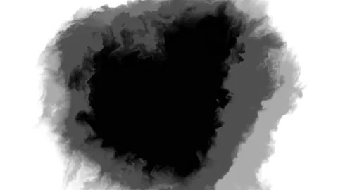Black Ink Transition Animation 스톡 동영상 144464377
