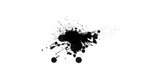 Black inks drops Stock Footage 103282339
