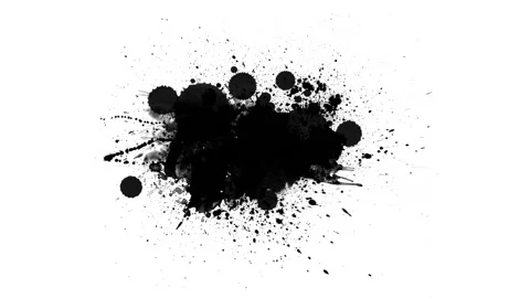 Black inks drops Stock Footage 103282402