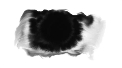 Black inks drops Vídeos de archivo 103858788